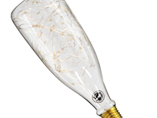 Λαμπτήρας Led Deco Bottle 99221 DBC80 E27 3W 240lm Clear GloboStar 3W