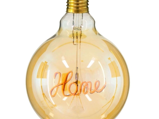 Λαμπτήρας Led Filament 99254 G125 E27 4W 340lm Dimmable Clear GloboStar
