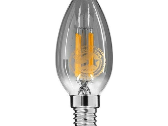 Λαμπτήρας Edison Retro Led Filament Dimmable 99061 E14 4W 400lm 2700K Fume GloboStar 4W
