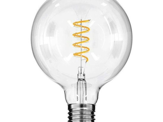 Λαμπτήρας Edison Retro Led Soft Filament Dimmable Spiral 99137 E27 G125 6W 510lm 2700K Dimmable Clea 6W