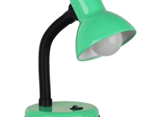 Φωτιστικό Επιτραπέζιο Student 01533 Φ12x32cm 1xE27 Green GloboStar