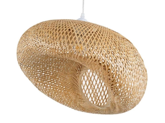 Φωτιστικό Οροφής Caribbean 01723 Φ45x24cm 1xE27 Beige GloboStar