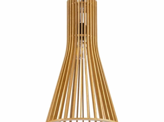 Φωτιστικό Οροφής Scandinavia 01700 Φ25x45cm 1xE27 Beige GloboStar