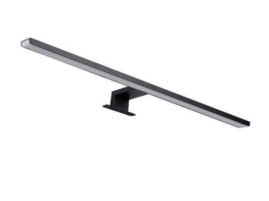 Φωτιστικό Τοίχου-Απλίκα Nina 60420 60x10,5x4cm LED 12W 1400lm IP44 Black GloboStar Αλουμίνιο