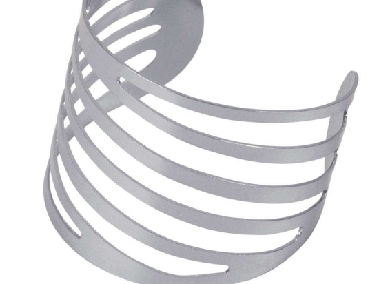 Δαχτυλίδι Πετσέτας Vaisselle 35012 Φ5x4cm Silver GloboStar Μέταλλο