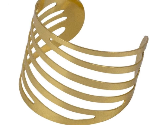 Δαχτυλίδι Πετσέτας Vaisselle 35013 Φ5x4cm Gold GloboStar Μέταλλο