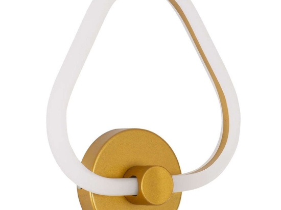 Φωτιστικό Τοίχου-Απλίκα Regina 61342 25x7x28,5cm Led 960lm 8W Gold GloboStar