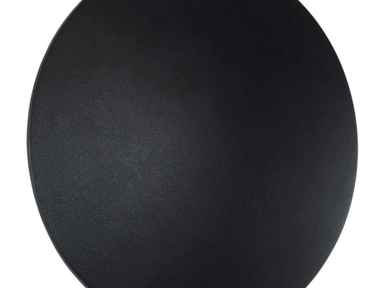 Φωτιστικό Τοίχου-Απλίκα Helio-R 60661 Φ26x5cm Led 1380lm 12W 2700K Black GloboStar