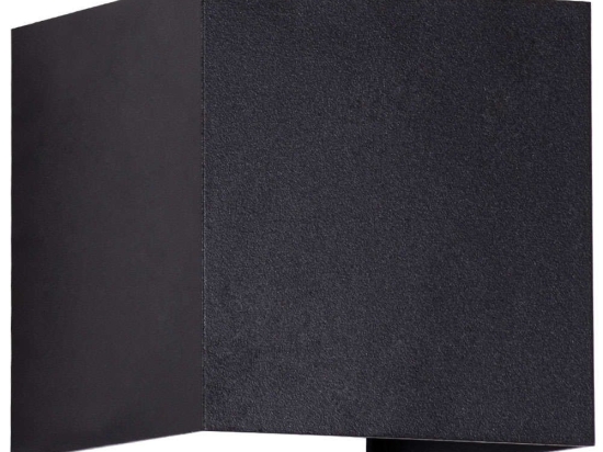 Φωτιστικό Τοίχου-Απλίκα Axis-S 60565 10x10x10cm Up&Down Led 1200lm 10W 4500K Black GloboStar