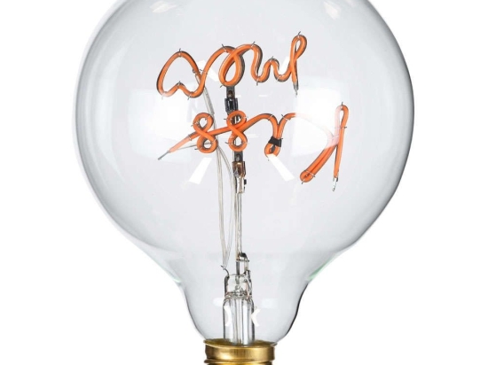 Λαμπτήρας Led Kiss Me 99256 Φ12,5x18cm E27 4W 340lm Dimmable Clear-Pink Globostar 4W