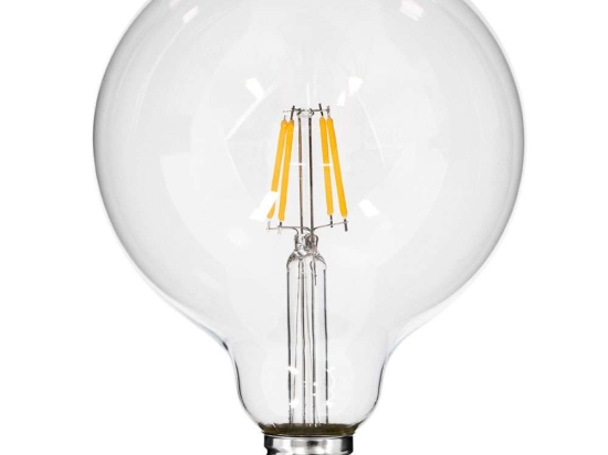 Λαμπτήρας Led Long 99012 Φ12,5x18cm E27 4W 400lm Dimmable 2700K Clear Globostar 4W