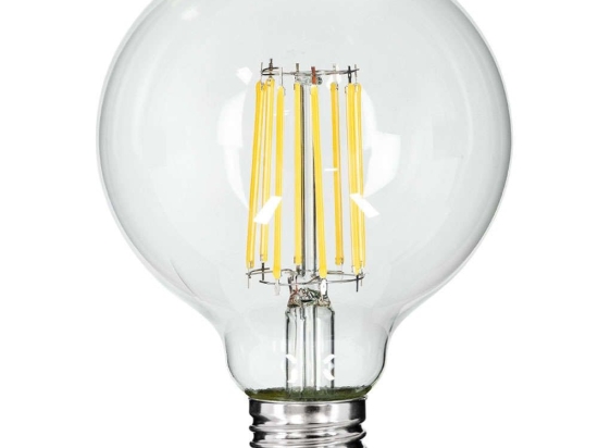 Λαμπτήρας Led Long 99054 Φ9,5x13,5cm E27 12W 1320lm Dimmable 4000K Clear Globostar 12W