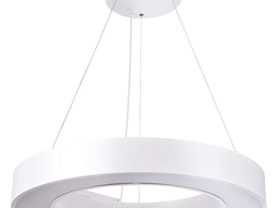 Φωτιστικό Οροφής Με Τηλεχειριστήριο Ra 61195 Φ60cm Dim Led 7370lm 67W White Globostar