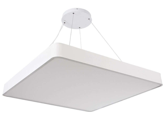 Φωτιστικό Οροφής Με Τηλεχειριστήριο Kamala 61211-P 80x80x8cm Dim Led 11020lm 100W White Globostar