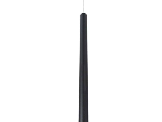Φωτιστικό Οροφής Κρεμαστό Σποτ Canal 60377 Φ4x80cm Led 700lm 7W 2700K Black Globostar