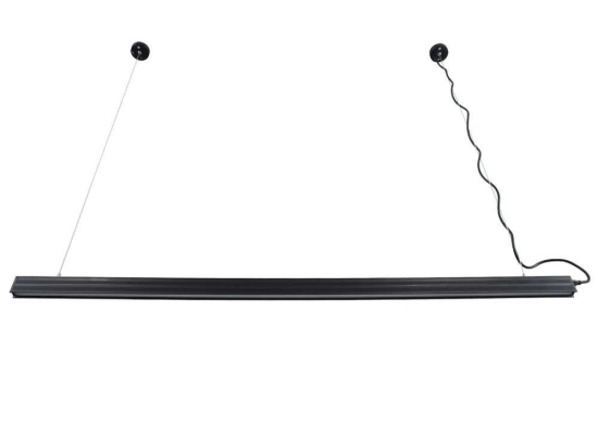 Γραμμικό Φωτιστικό Linear Office 61025-P 120x2x4cm Led 2170lm 18W 2700K Black Globostar