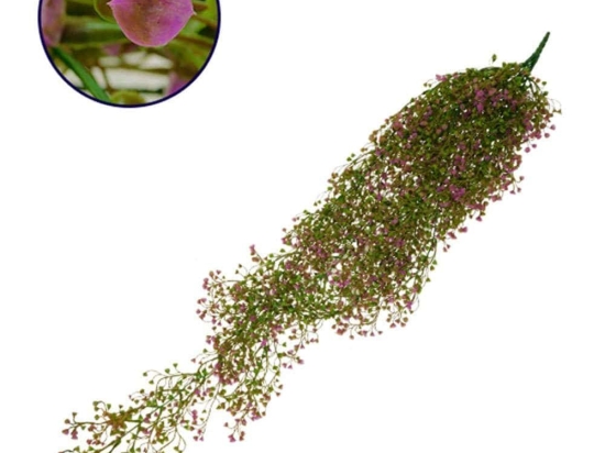Τεχνητό Κρεμαστό Φυτό 09037 120cm Green-Purple Globostar Πλαστικό