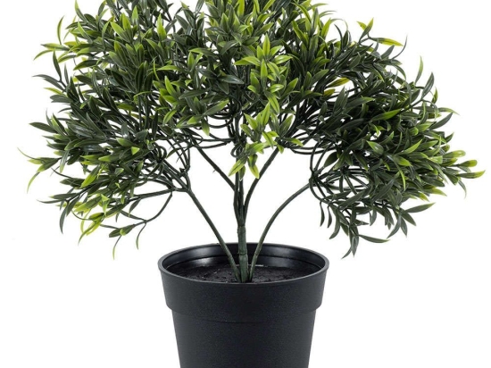 Τεχνητό Φυτό Baby Bamboo 20391 30cm Green Globostar Πολυαιθυλένιο