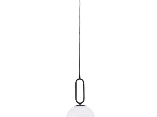 Φωτιστικό Οροφής Bellissimo 61489 Φ20x42cm 1xE27 Black Globostar