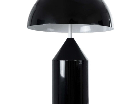 Φωτιστικό Επιτραπέζιο Uranus-M 61453 Φ35x54cm 2xE27 Black GloboStar