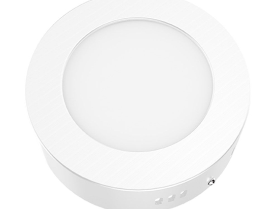 Panel Led Arca1230RW 12W 3000K 900lm White Aca Στρόγγυλο Αλουμίνιο
