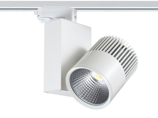 Σποτ Ράγας 4 Καλωδίων Bienal4530W4 45W 3000K 3200lm White Aca Αλουμίνιο