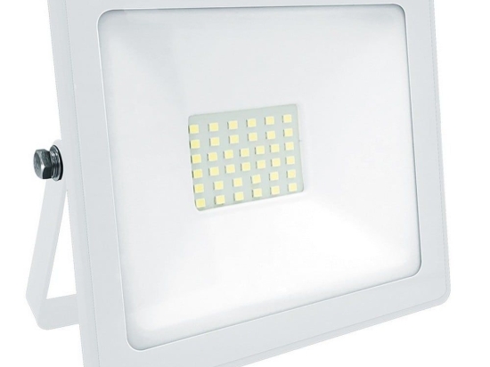Προβολέας Led Q3060W 30W 3000K 2400lm White Aca Αλουμίνιο