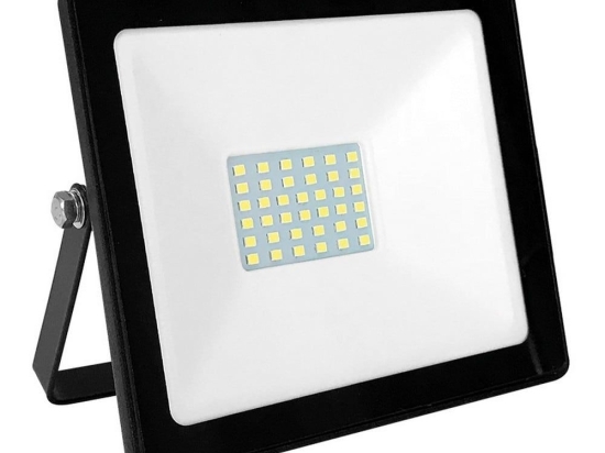 Προβολέας Led Q3060 30W 6000K 2650lm Black Aca Αλουμίνιο