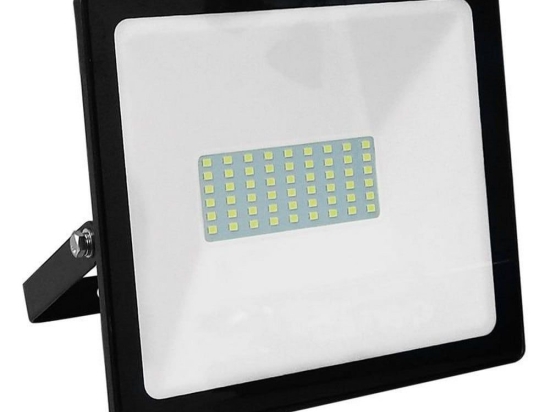 Προβολέας Led Q5060 50W 6000K 4500lm Black Aca Αλουμίνιο