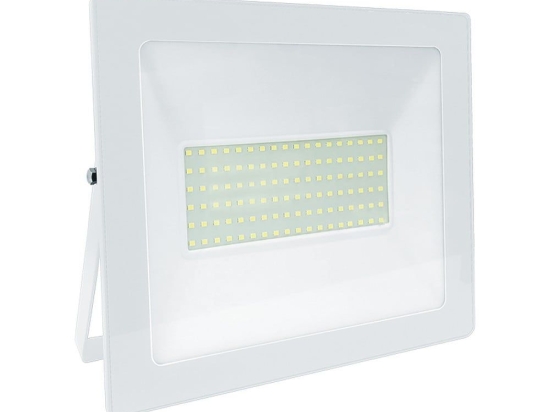 Προβολέας Led Q10040W 100W 4000K 8600lm White Aca Αλουμίνιο