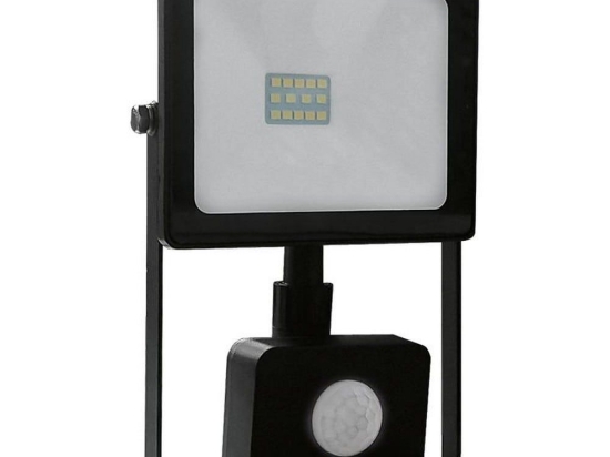 Προβολέας Led Q1060S 10W 6000K 880lm Black Aca Αλουμίνιο