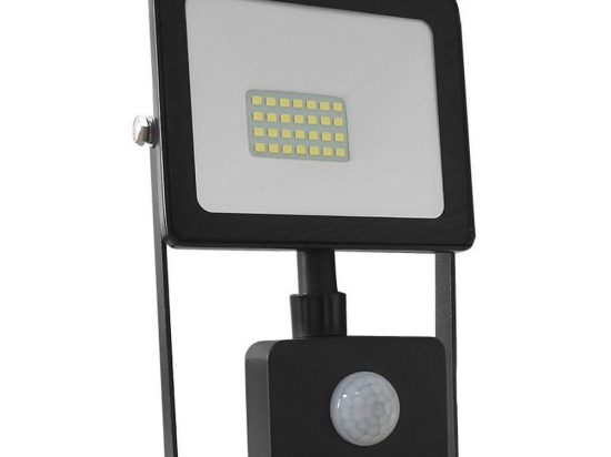 Προβολέας Led Q2060S 20W 6000K 1760lm Black Aca Αλουμίνιο