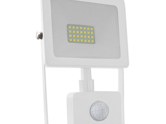 Προβολέας Led Q2060WS 20W 6000K 1760lm White Aca Αλουμίνιο