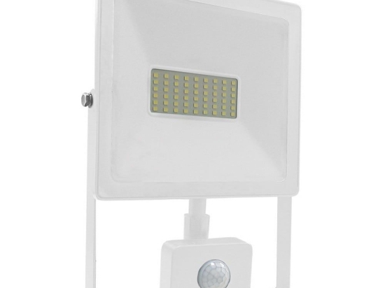 Προβολέας Led Q5030WS 50W 3000K 4000lm White Aca Αλουμίνιο