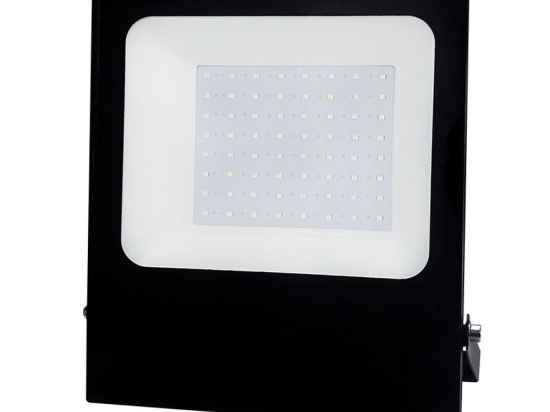 Προβολέας Led Q50RGBW 50W RGB+6000K Black Aca Αλουμίνιο