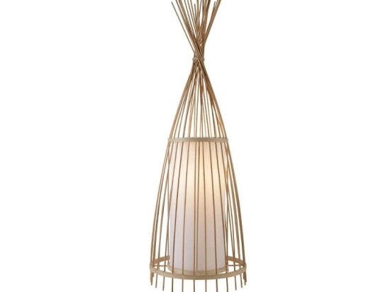 Φωτιστικό Δαπέδου TF661F100BO 1ΧΕ27 D30XH100 Natural Aca Decor Bamboo