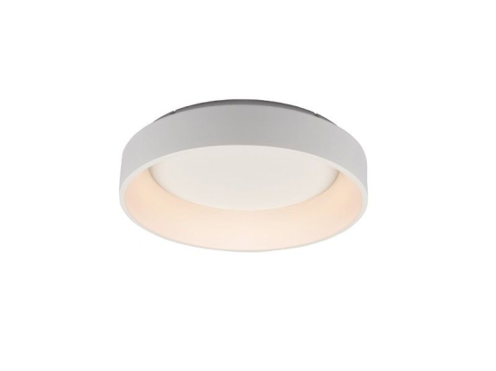Φωτιστικό Οροφής - Πλαφονιέρα Led BR81LEDC45WH 34W 3000K 1700lm D45XH14 White Aca Decor Μέταλλο,Πλαστικό