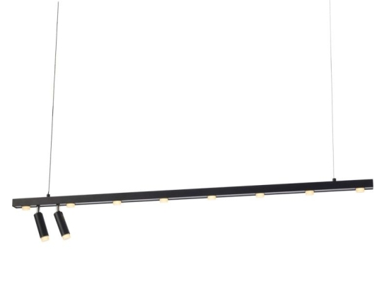 Φωτιστικό Οροφής - Ράγα JNCP30LED120BK Led 30W 3000K 2700lm 120X4ΧH139 Black Aca Decor Αλουμίνιο