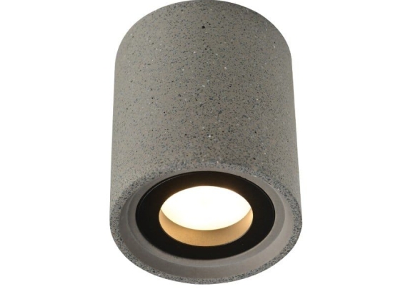 Φωτιστικό Οροφής - Σποτ MK141S10B 1ΧGU10 D8,5XH10 Black Aca Decor Τσιμέντο
