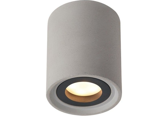 Φωτιστικό Οροφής - Σποτ MK141S10G 1ΧGU10 D8,5XH10 Grey Aca Decor Τσιμέντο