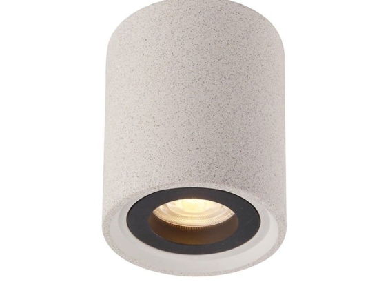 Φωτιστικό Οροφής - Σποτ MK141S10W 1ΧGU10 D8,5XH10 White Aca Decor Τσιμέντο