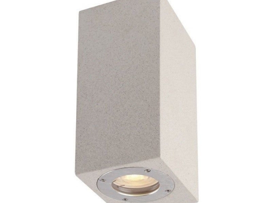 Φωτιστικό Τοίχου MK0532SW Up-Down IP65 2XGU10 White Aca Decor