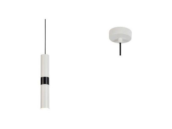 Φωτιστικό Οροφής HM851P6WH 1XGU10 D8XH120 White Aca Decor Μέταλλο