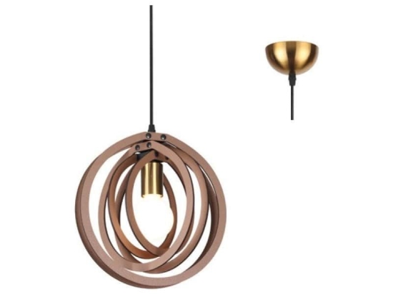 Φωτιστικό Οροφής ZM391P29WLL 1ΧΕ27 D29XH100 Camel Aca Decor Mdf