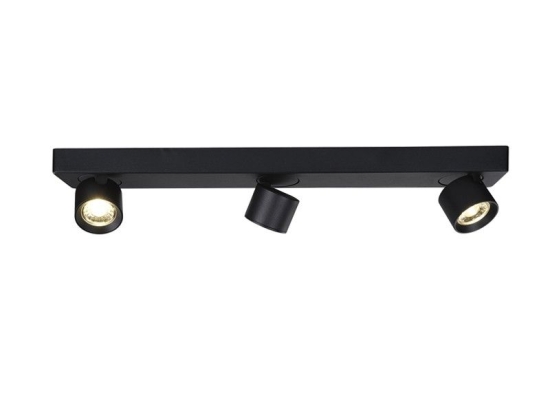 Φωτιστικό Οροφής Σποτ Led RA33LEDS54BK 15W COB 80° 3000K 1200lm 54X7XH10 Black Aca Decor Αλουμίνιο