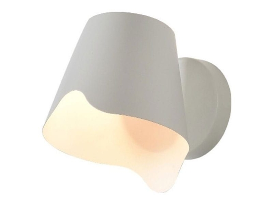Φωτιστικό Τοίχου - Απλίκα HM481W21WH 1ΧΕ27 21Χ17Χ20 White Aca Decor Μέταλλο