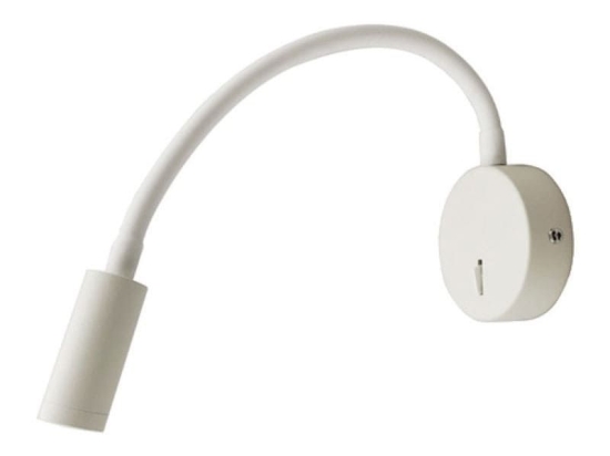 Φωτιστικό Τοίχου - Απλίκα Led SF1501LEDW 3W 3200K 190lm D8X36 White Aca Decor Aluminium