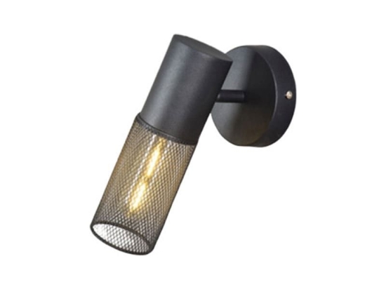 Φωτιστικό Τοίχου - Απλίκα OD601S13BK 1ΧΕ27 13Χ10Χ20 Black Aca Decor Μέταλλο