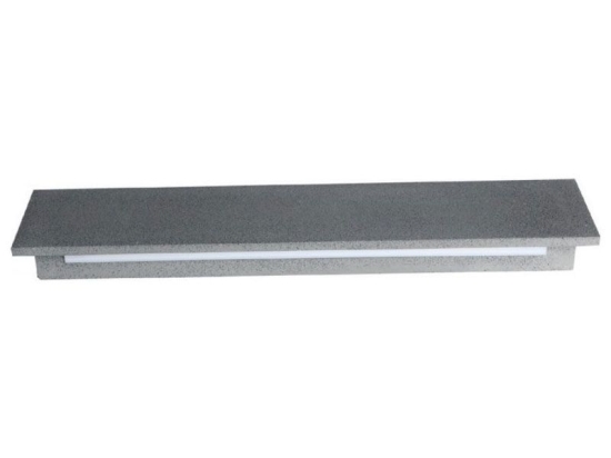 Φωτιστικό Τοίχου - Απλίκα Led MK063400B SMD 12W 660lm 230V AC 3000K RA80 IP65 30.000HRS Black Aca Decor