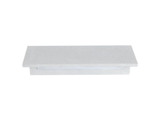 Φωτιστικό Τοίχου - Απλίκα Led SMD 8W 540lm 230V AC 3000K RA80 IP65 30.000HRS White Aca Decor